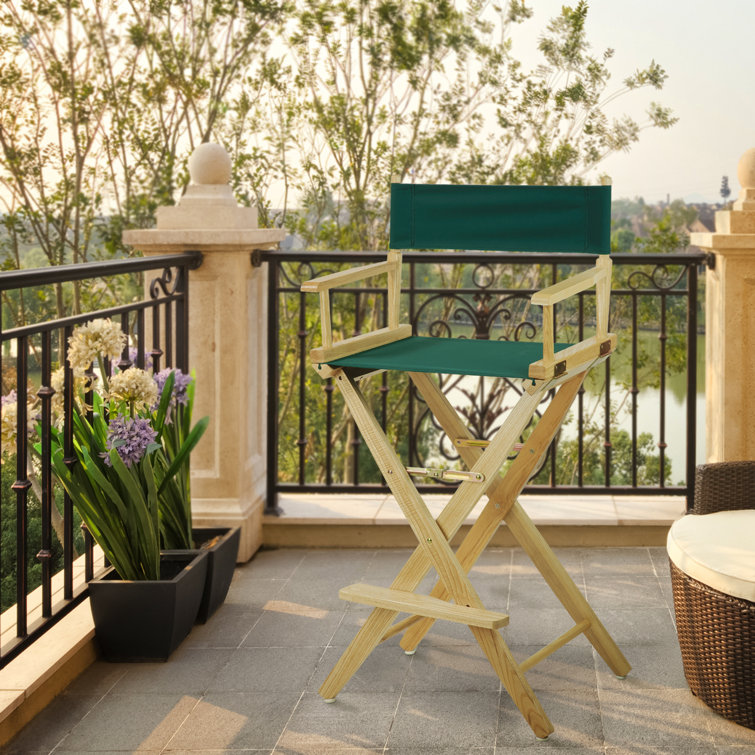Scoville Folding Director Chair Rosecliff Heights Frame Color Natural